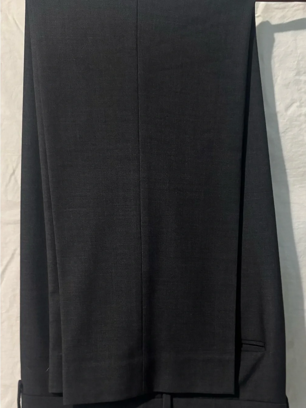 Men's Tailored Dark Gray Two-Button Suit Blazer